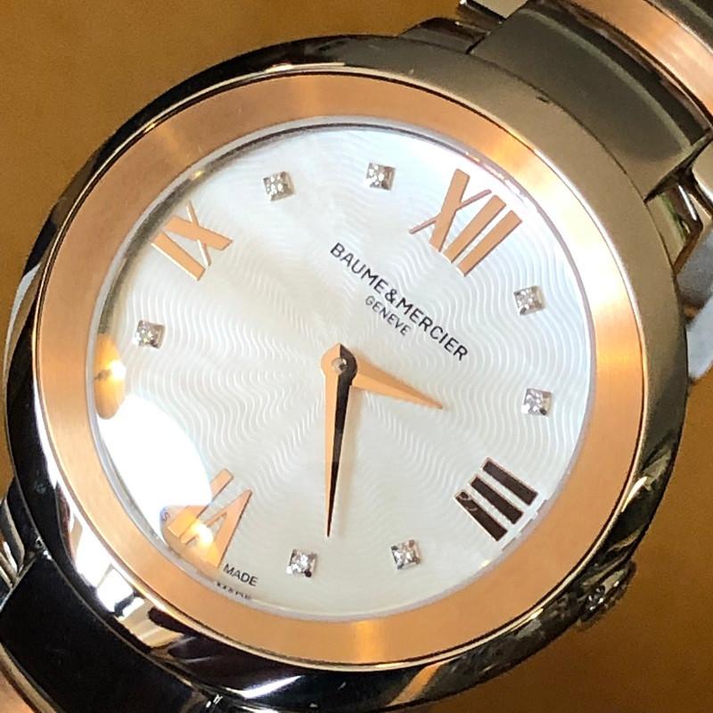 NIEUW BAUME et MERCIER DAMES HORLOGE PROMESSE DIAMOND -45%, Nieuw, Ophalen of Verzenden, Info@houseofcoco.nl, Maasbrachterweg 54 Echt