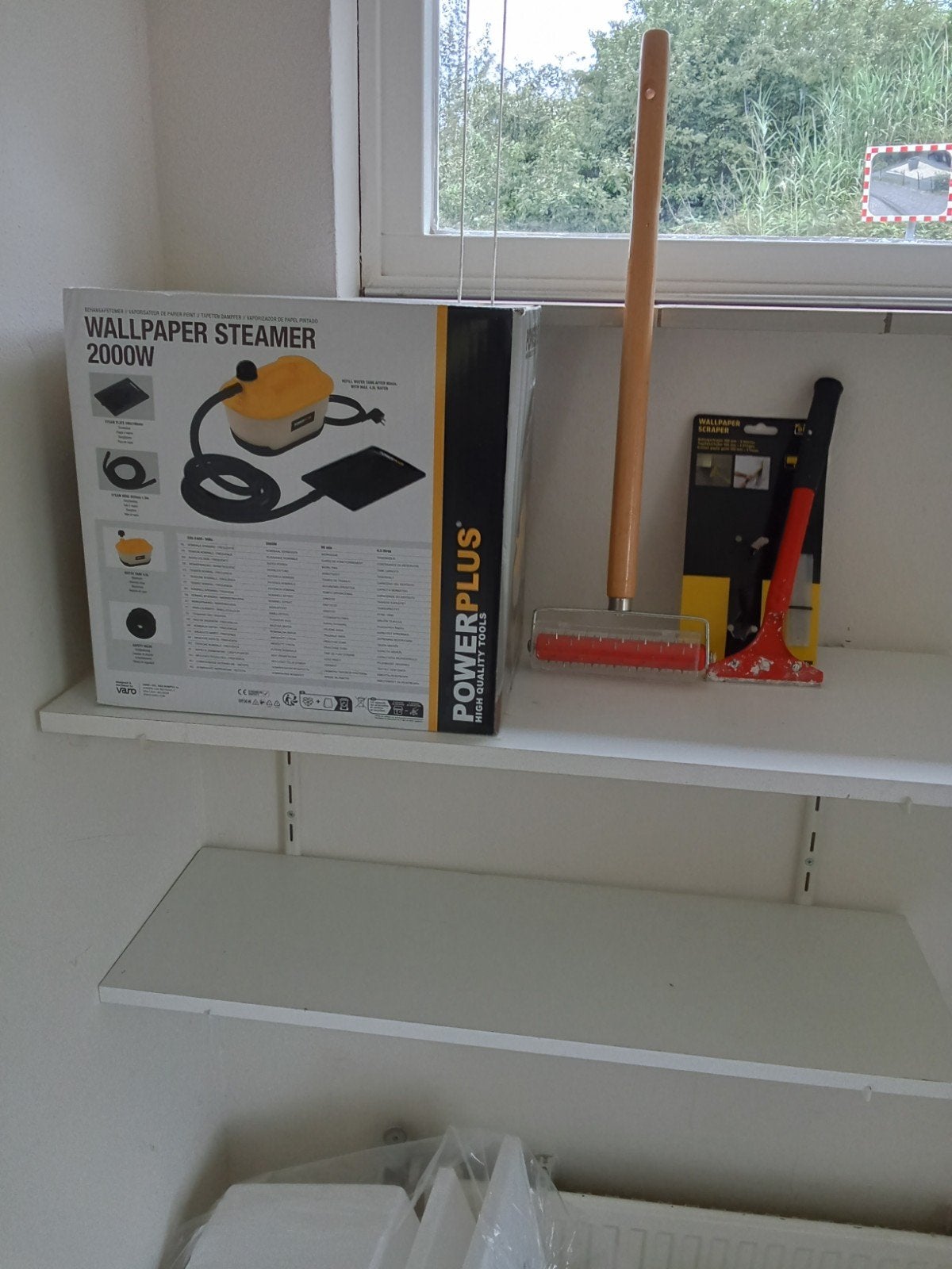 Powerplus Behangafstomer 2000W met accessoires, Ophalen, Nieuw, Overige typen
