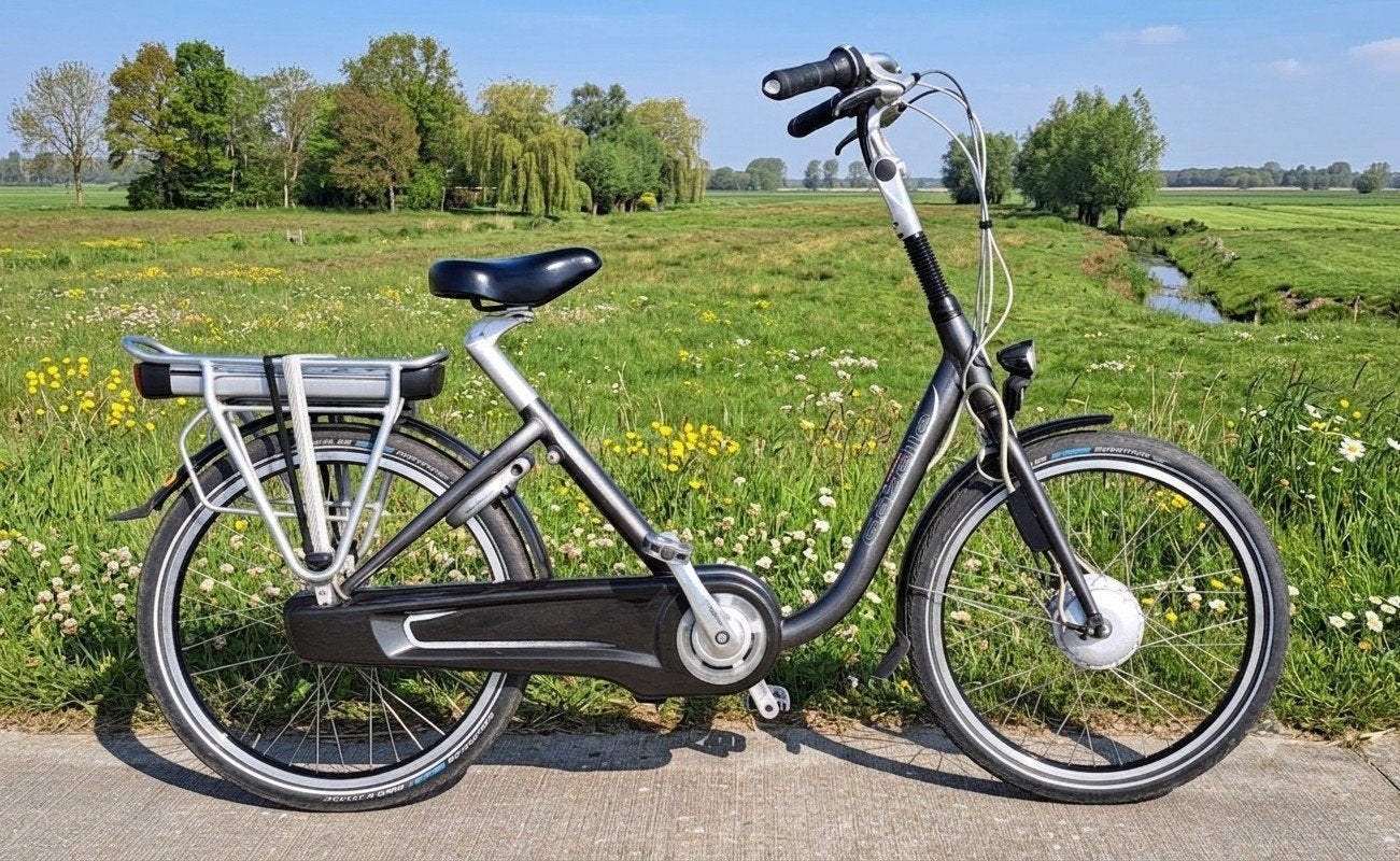 Gazelle Balance elektrische damesfiets met z.g.a.n. accu, Ophalen, Versnellingen, Zo goed als nieuw, Minder dan 47 cm