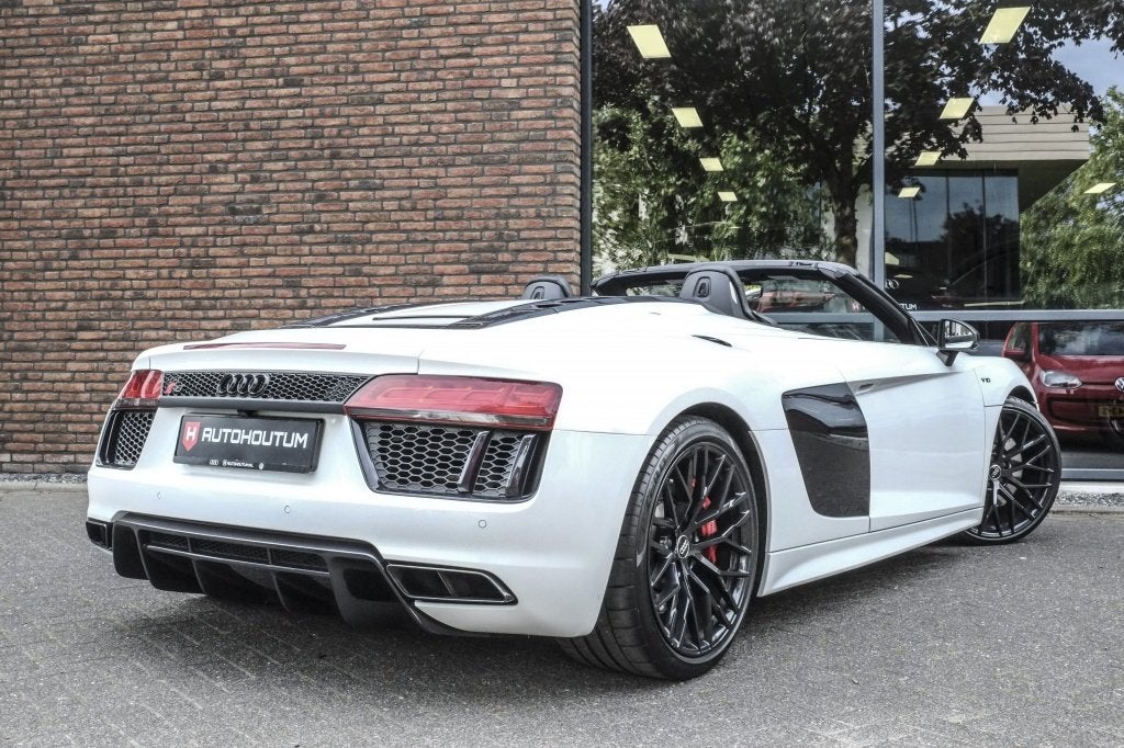 Audi R8 Spyder 5.2 V10 Quattro | Virtual | Sportuitlaat | LM, Auto's, Audi, Gebruikt, 5204 cc, Wit, Leder