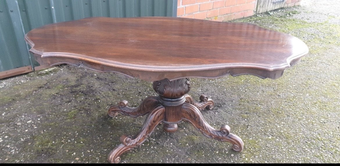 Prachtige Barok Eetkamertafel - Antiek en Stijlvol, Ophalen