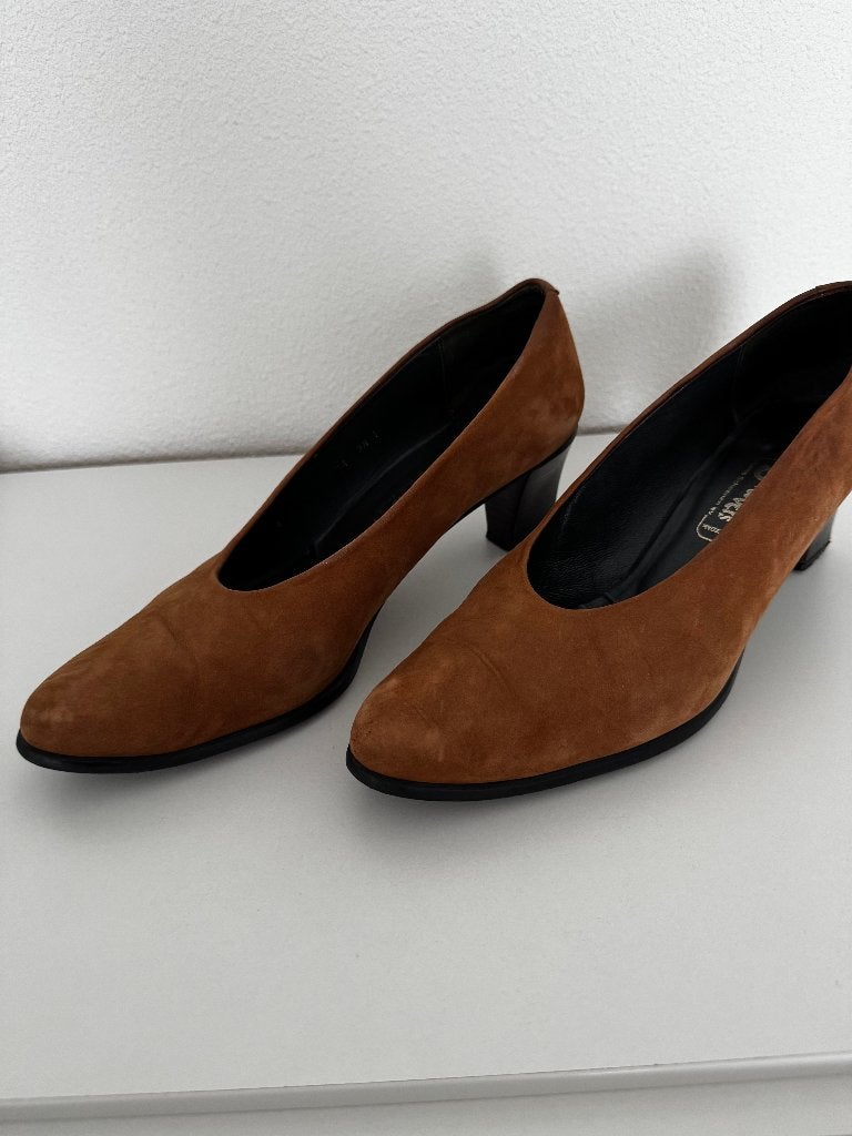 Pumps, Pumps, Bruin, Straavers, Ophalen of Verzenden