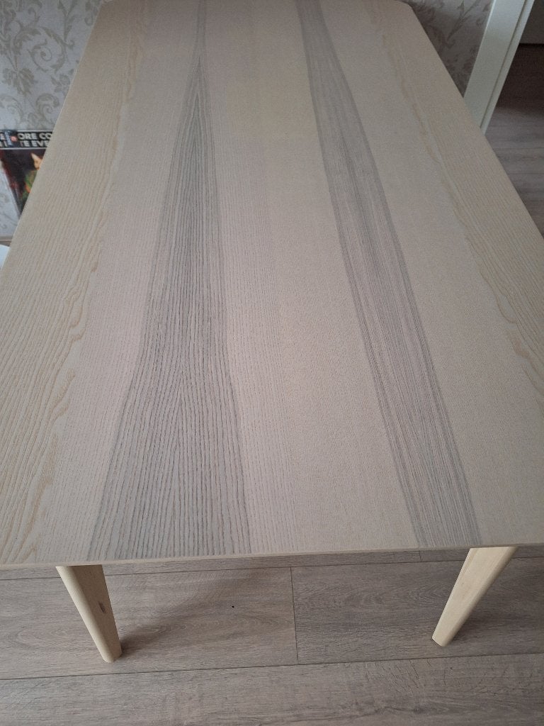 Ikea eettafel Lisabo, Ophalen, 100 tot 150 cm, 50 tot 100 cm, Zo goed als nieuw