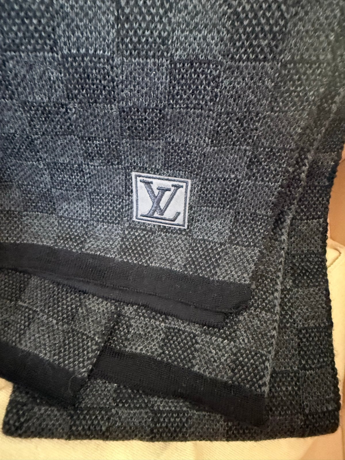 Louis Vuitton Sjaal - Zo goed als nieuw, Verzenden, Zo goed als nieuw