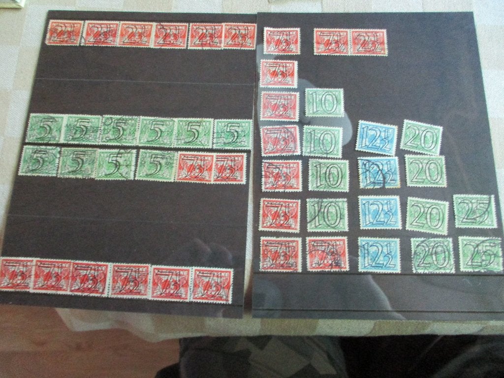 postzegel cijfer NVPH 356 tm NVPH 364 divers fraai, Ophalen of Verzenden, Na 1940, Gestempeld