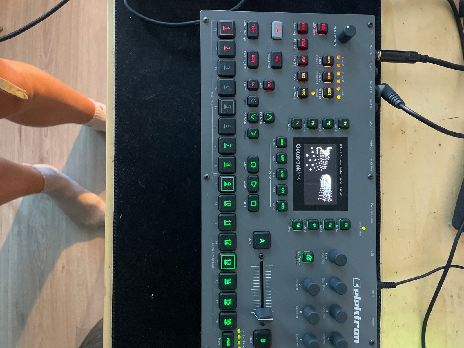 Elektron Octatrack MKII - Dynamische Performance Sampler, Overige merken, Gebruikt, Met midi-aansluiting, Overige aantallen