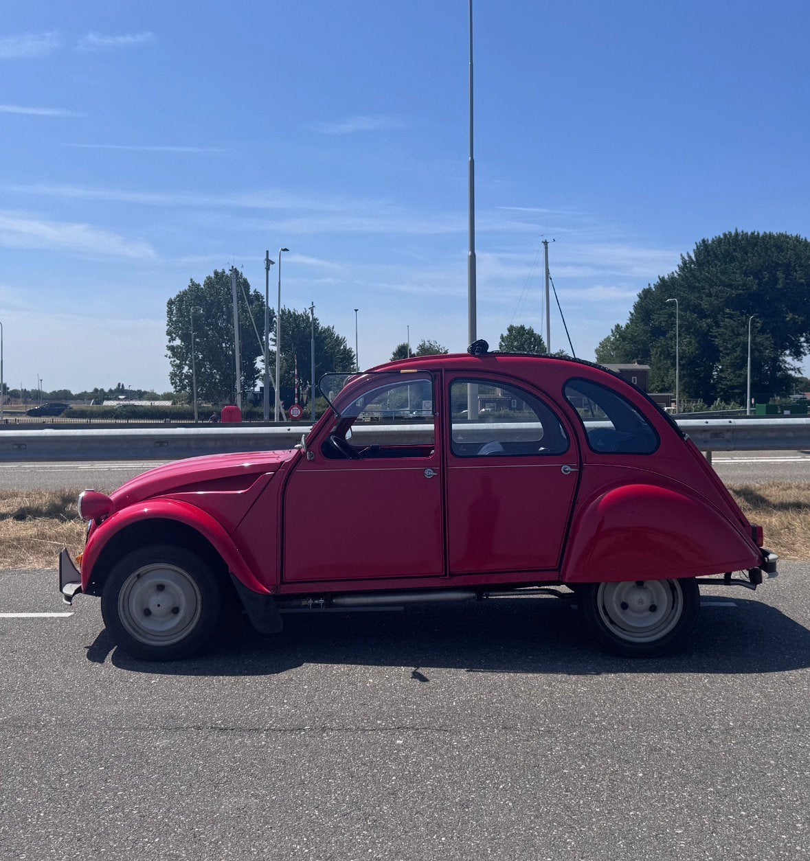 Citroën 2CV 0.6 Spec S6 1987 Rood, Voorwielaandrijving, Stof, 602 cc, 2CV
