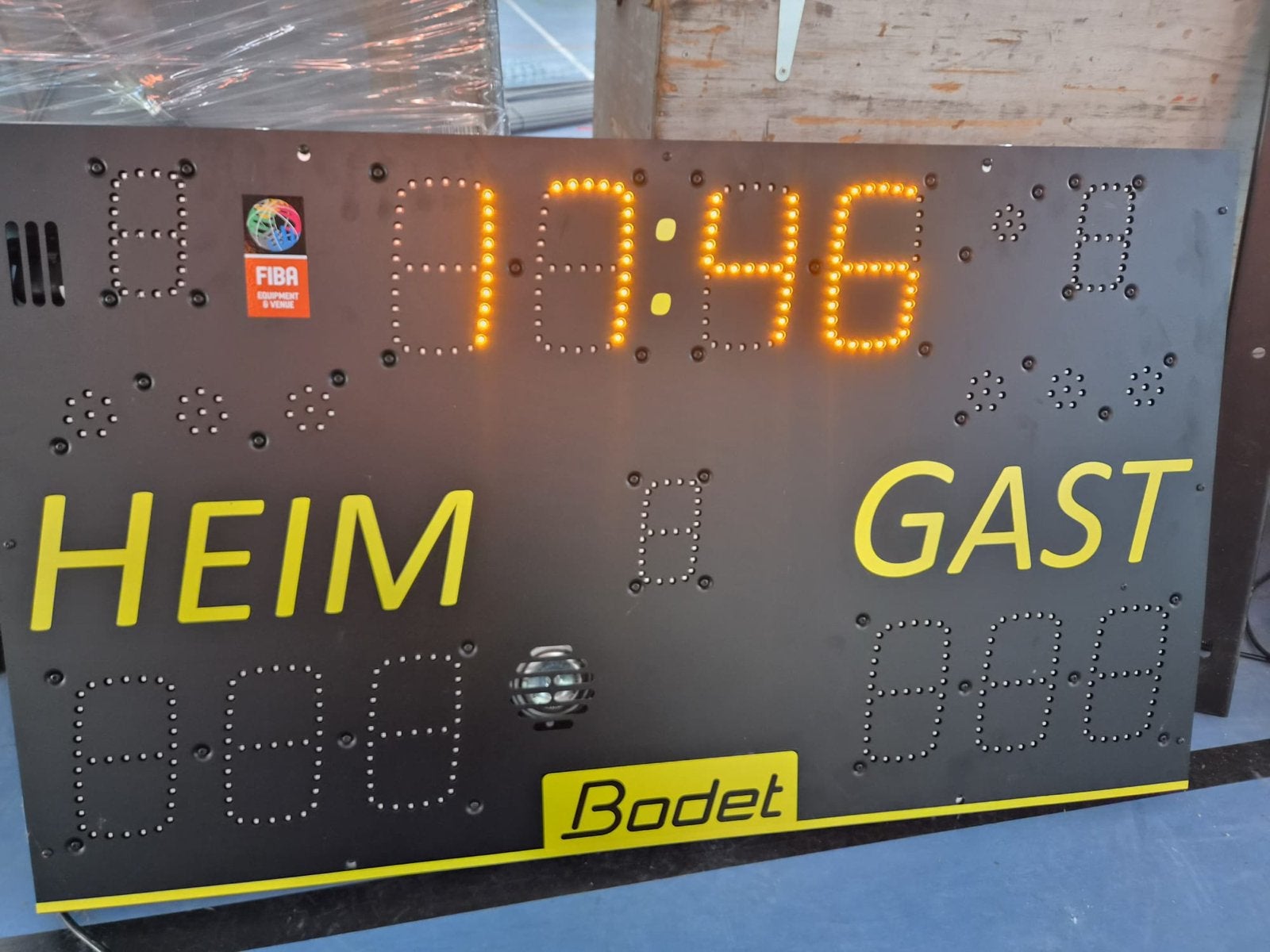Bodet Elektronisch Scorebord Binnen + Besturingspaneel, Ophalen of Verzenden, Zo goed als nieuw