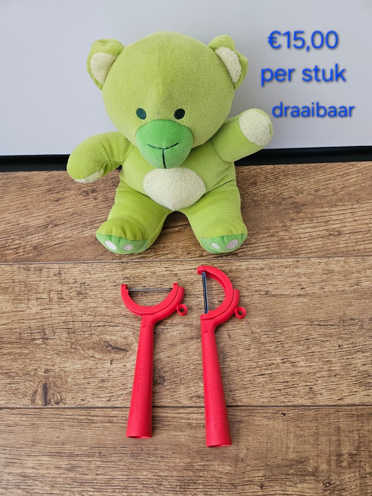 # Tupperware nieuwe draaibare dun schiller - rood, Ophalen of Verzenden, Nieuw, Rood, Overige typen
