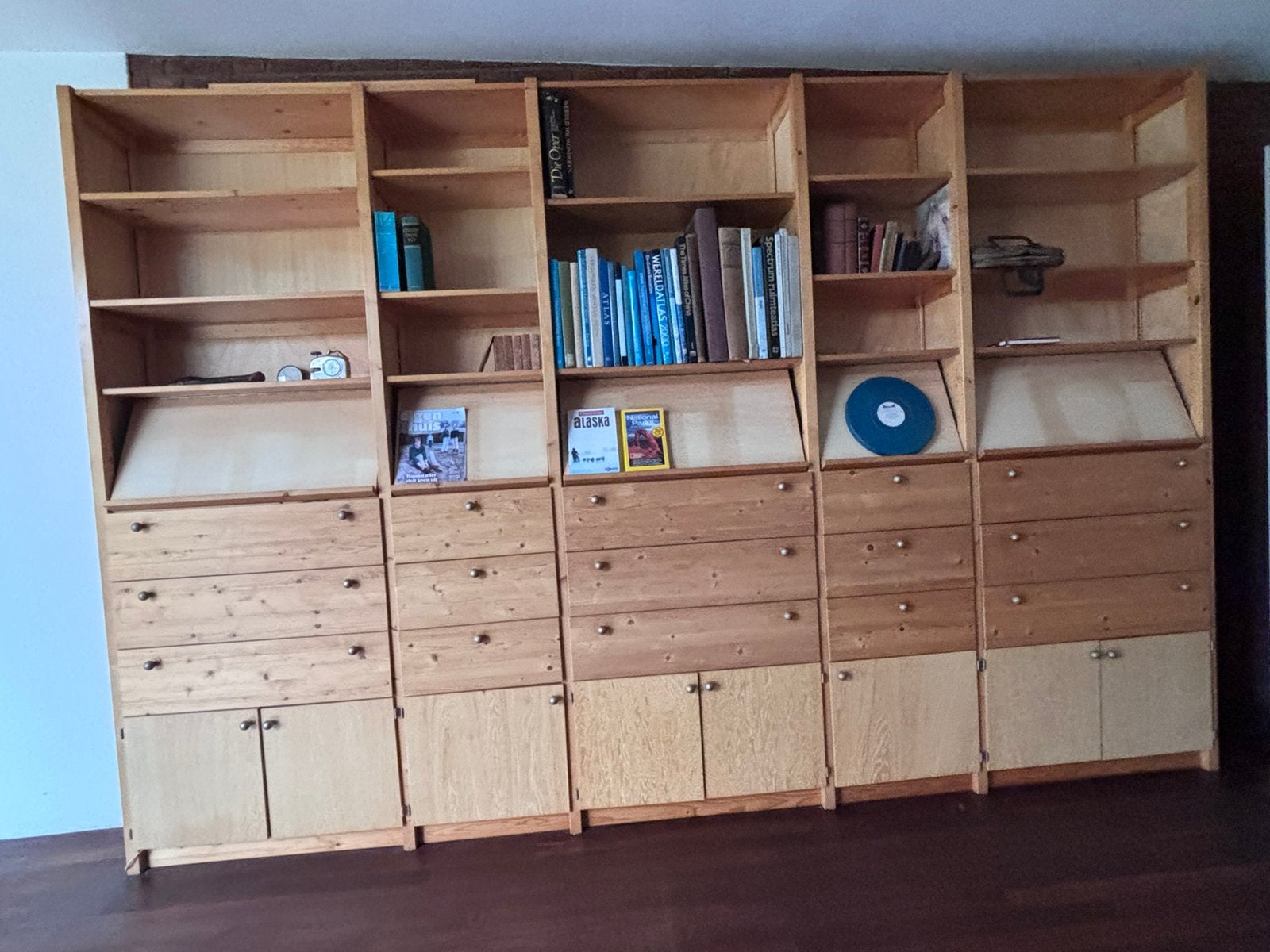 Lundia vintage Arcadia stellingkast, Huis en Inrichting, Ophalen, Zo goed als nieuw