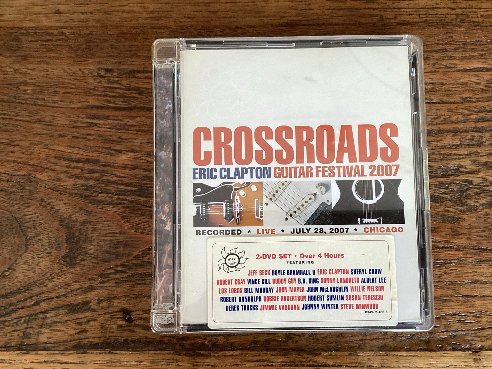 Eric Clapton Crossroads Guitar Festival 2007 DVD, Engels, Alle leeftijden, Ophalen of Verzenden, Zo goed als nieuw