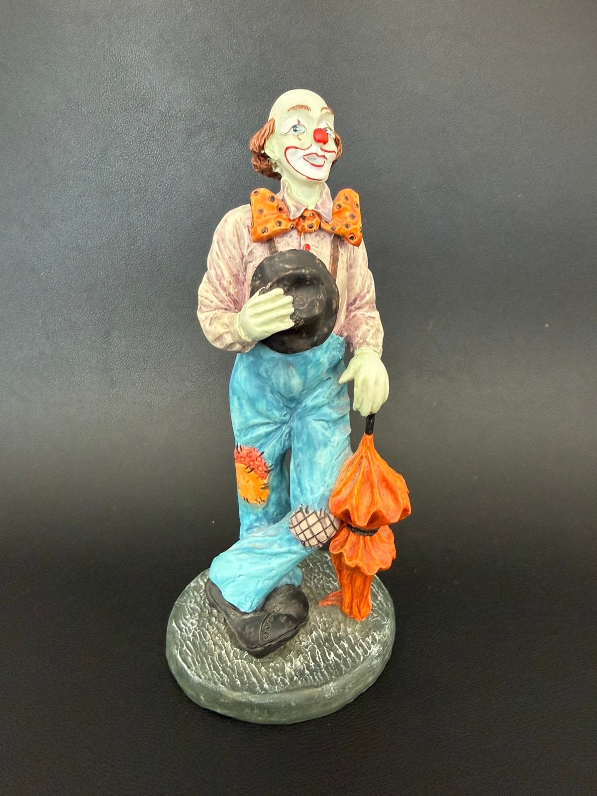 Leuk clown beeldje 20cm hoog, Ophalen of Verzenden, Zo goed als nieuw, Mens