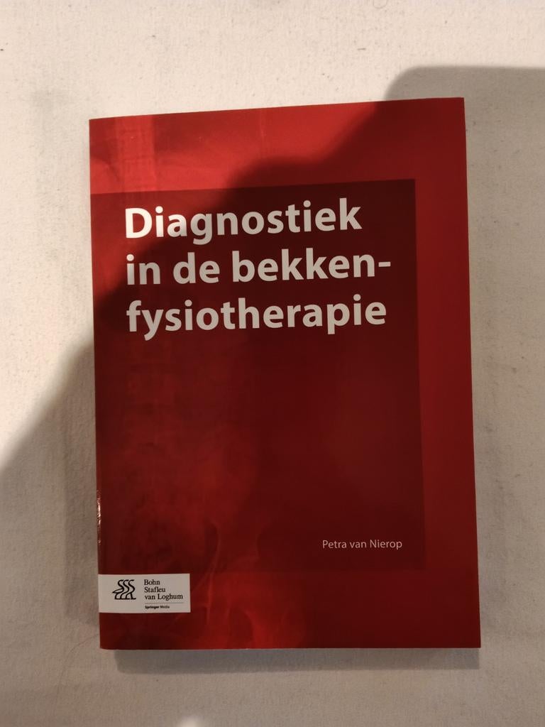 Boek diagnostiek in de bekkenfysiotherapie, Boeken, Studieboeken en Cursussen, Ophalen of Verzenden, Beta, Zo goed als nieuw, HBO