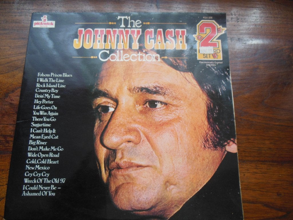 lpmuziek artiest johnny cash decoratie klaphoes verzamel, LP, Overige genres, Overige formaten, Ophalen of Verzenden