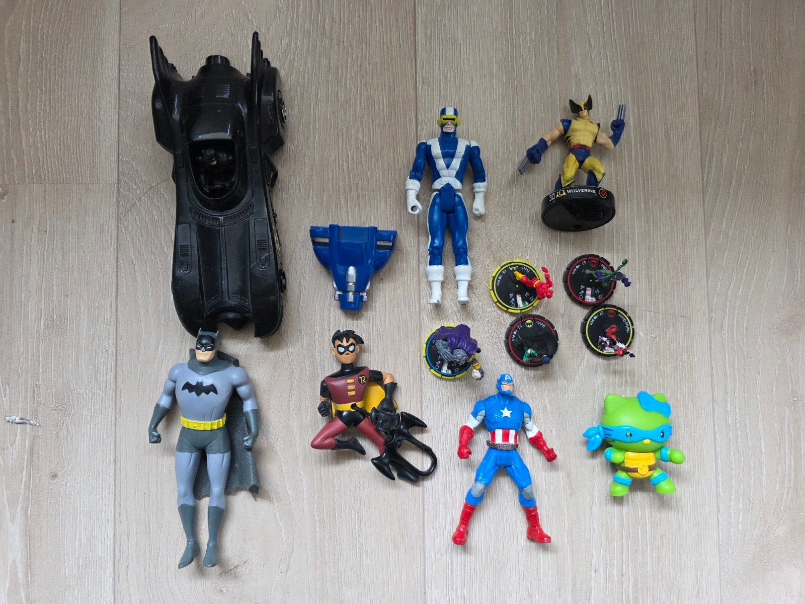 Actiefiguren: Batman, X-Men, Captain America & Wizkids DC, Kinderen en Baby's, Speelgoed | Actiefiguren, Ophalen of Verzenden
