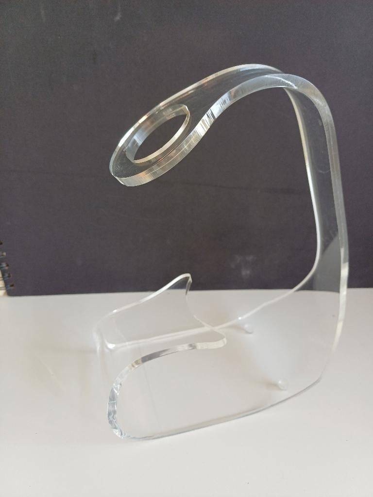 Vintage plexiglas Design fleshouder Mid Century Modern, Huis en Inrichting, Keuken | Keukenbenodigdheden, Gebruikt, Overige typen