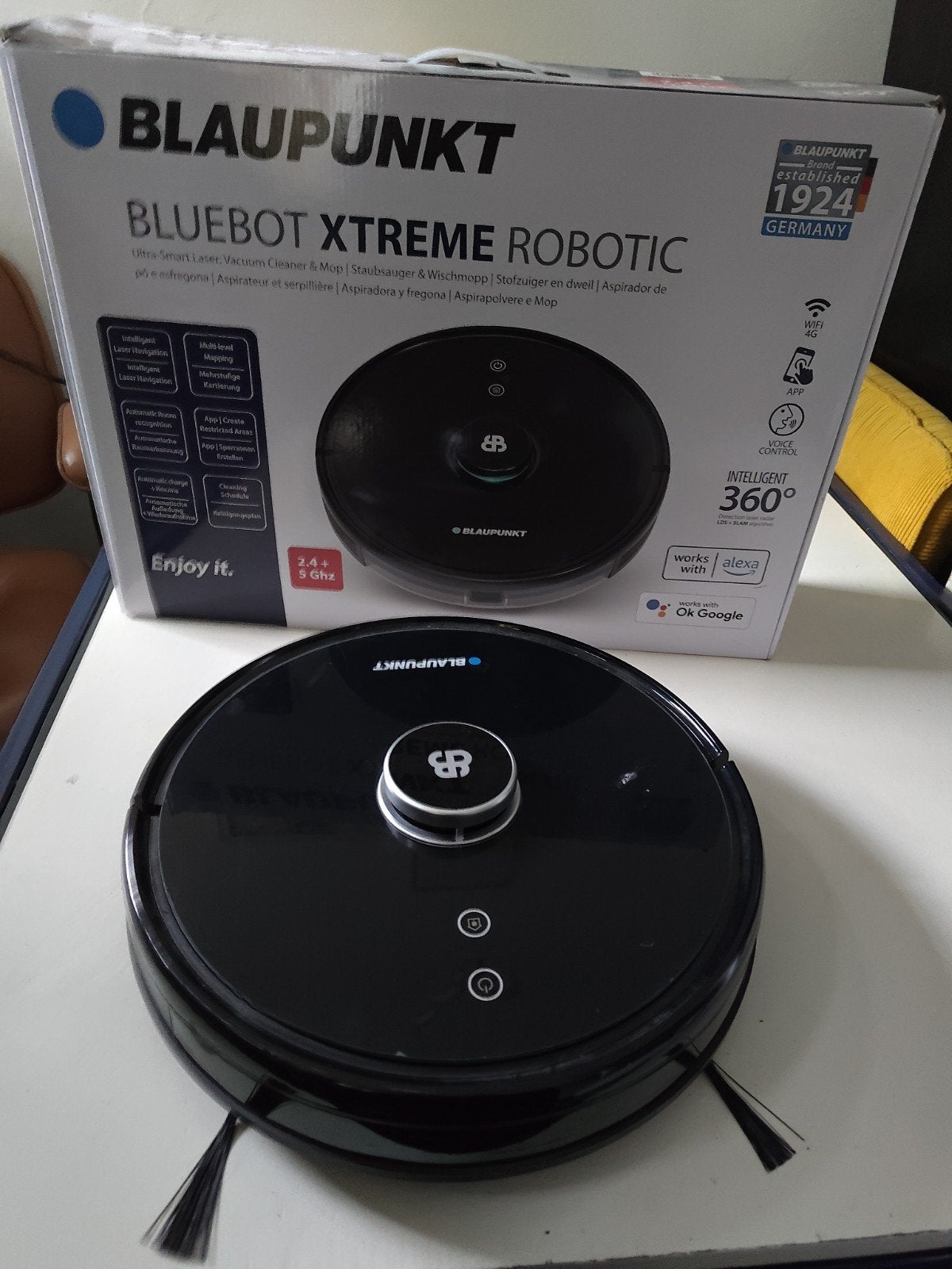 Blaupunkt Bluebot Xtreme, Ophalen