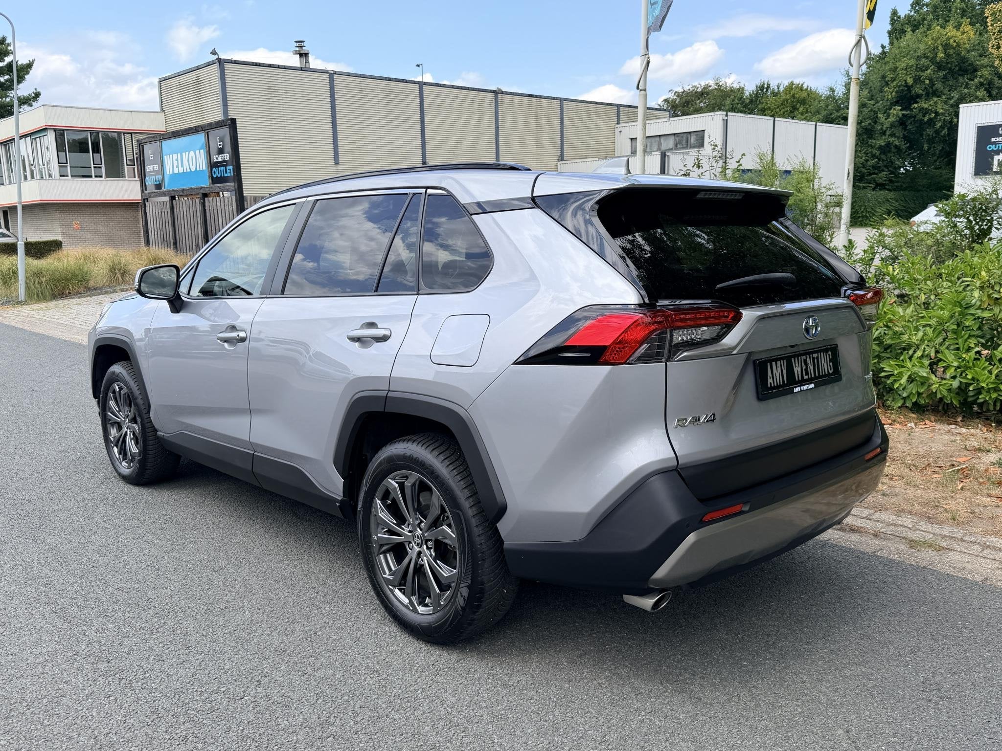 Toyota RAV4 2.5 Hybrid 218PK ACC•Navi•Keyless, Stof, Gebruikt, Euro 6, 4 cilinders