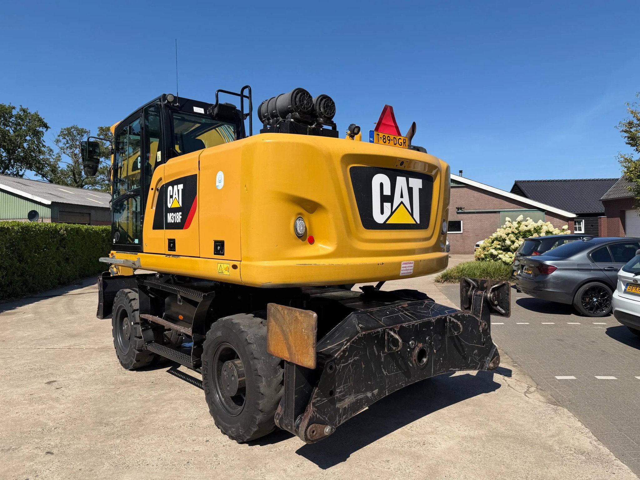Caterpillar M318 M318 (bj 2018), Graafmachine