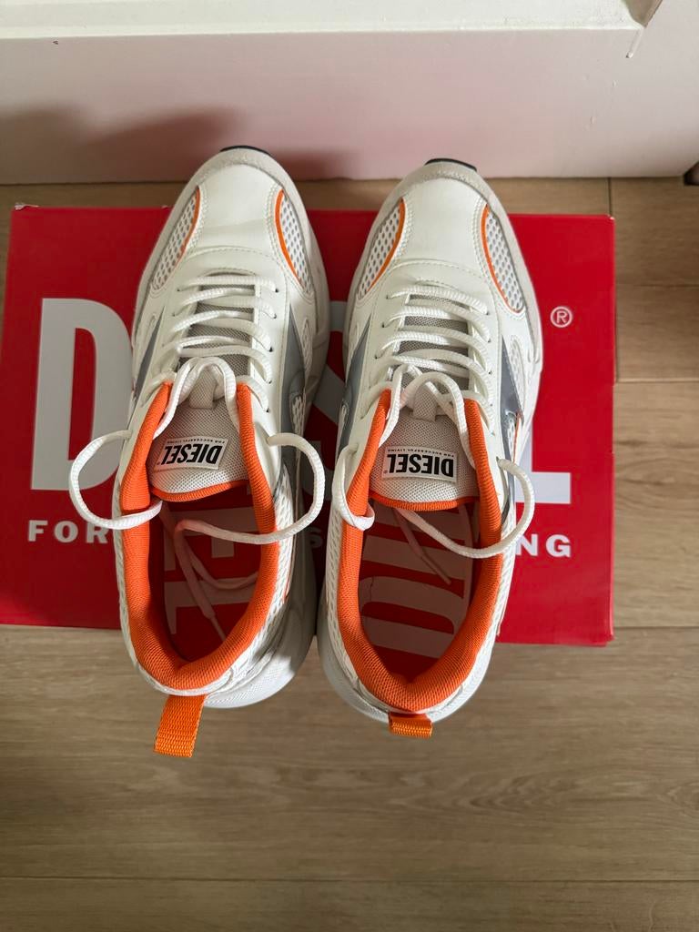 Diesel heren schoenen serendipity sport maat 42, Ophalen of Verzenden, Nieuw, Wit, Sneakers of Gympen