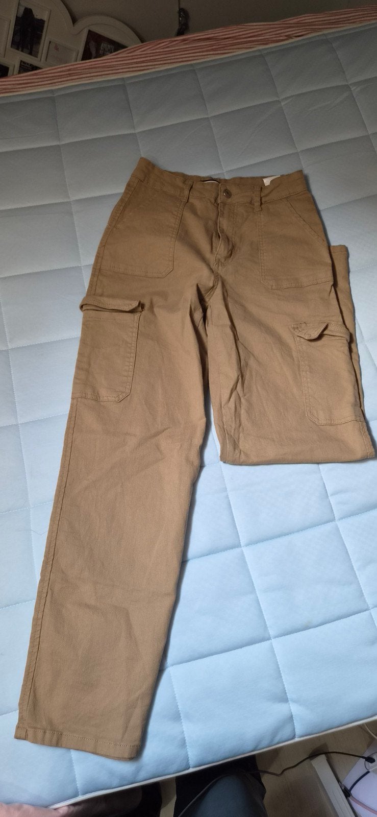 REDSEVENTY Premium Cargo Broek - Maat L/40, REDSEVENTY PREMIUM, Beige, Maat 42/44 (L), Ophalen of Verzenden
