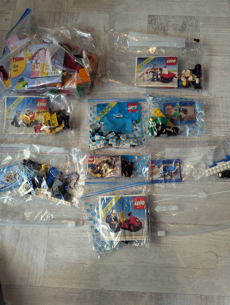 LegoLand en Lego City setjes (9 in totaal), Ophalen, Gebruikt, Meerdere sets, Lego