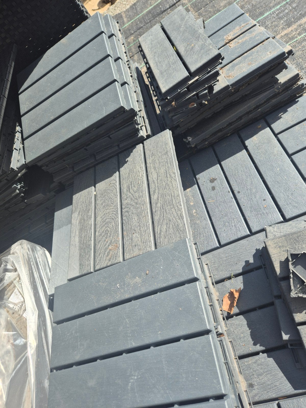 Ikea vlonders 30x30 - 55 stuks, Tuin en Terras, Ophalen of Verzenden, Hout