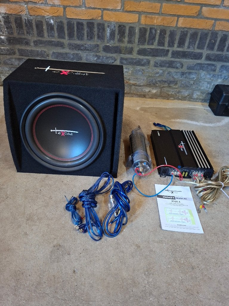 Subwoofer + versterker + bedrading, Auto diversen, Overige Auto diversen, Ophalen