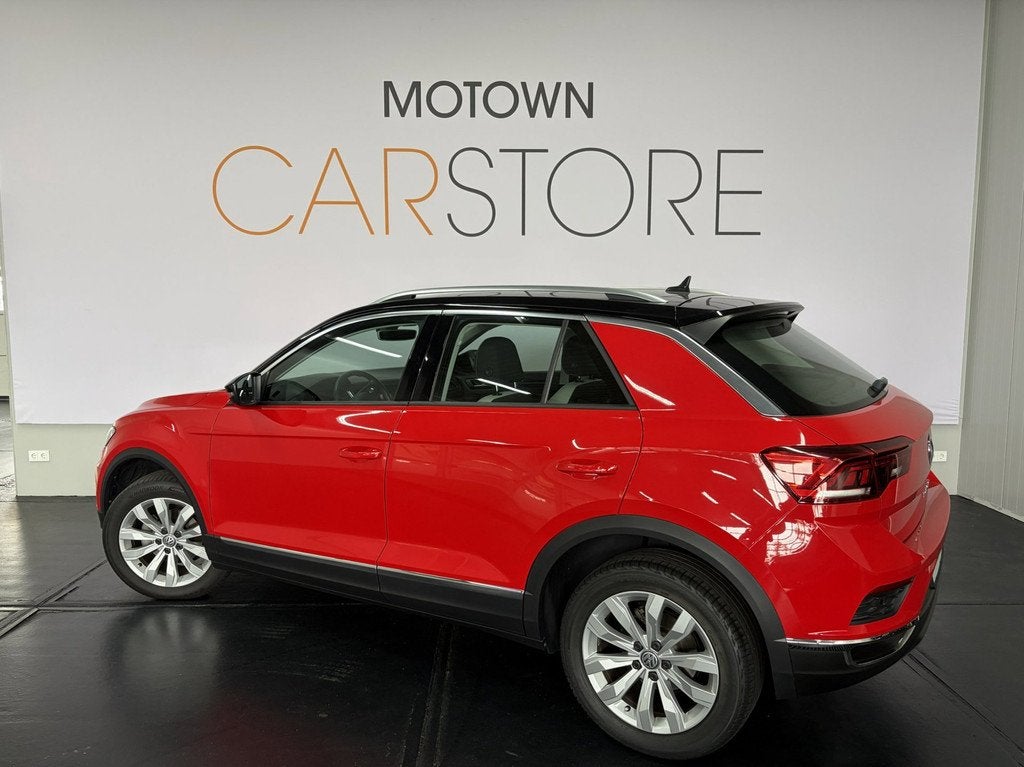 Volkswagen T-Roc 1.5 TSI Sport Virtual Cockpit Navi Pdc Clim, Auto's, Stof, Zwart, 4 cilinders, 150 pk