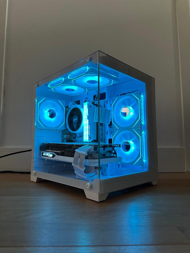 Krachtige Gaming pc ryzen 5/ Rx 5700 xt, Zelf gebouwde pc, Virtual Reality, Zo goed als nieuw, SSD