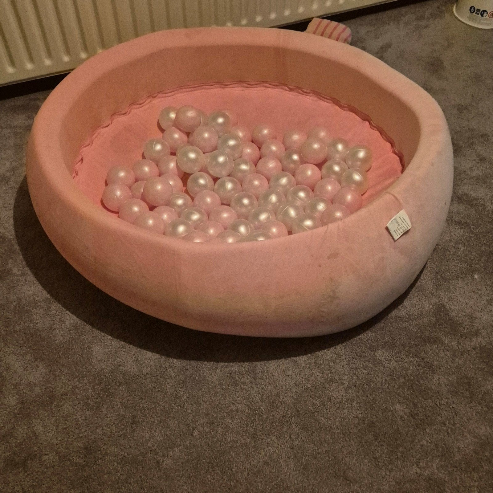 Roze ballenbak met ballen, Ophalen, Gebruikt, Jongen of Meisje