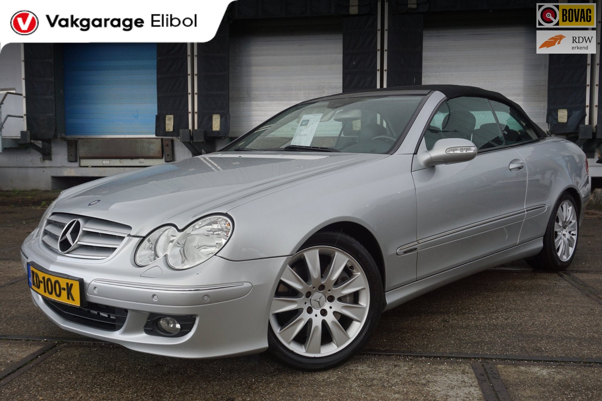 Mercedes-Benz CLK-klasse Cabrio 350 Elegance, Auto's, Mercedes-Benz, Automaat, Achterwielaandrijving, Zwart, Cabriolet
