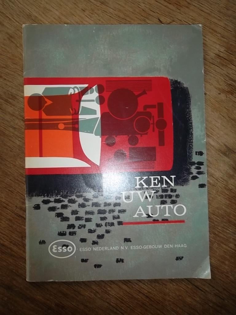 Esso boekje Ken uw auto 6e druk Werking en constructie, Boeken, Ophalen of Verzenden, Gelezen, Algemeen