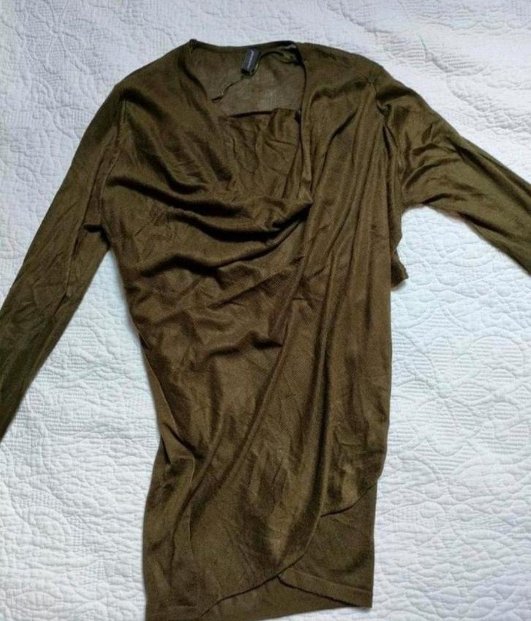 Legergroen shirt waterfall maat S Soyaconcept, Kleding | Dames, Maat 38/40 (M), Soyaconcept, Ophalen of Verzenden, Lange mouw