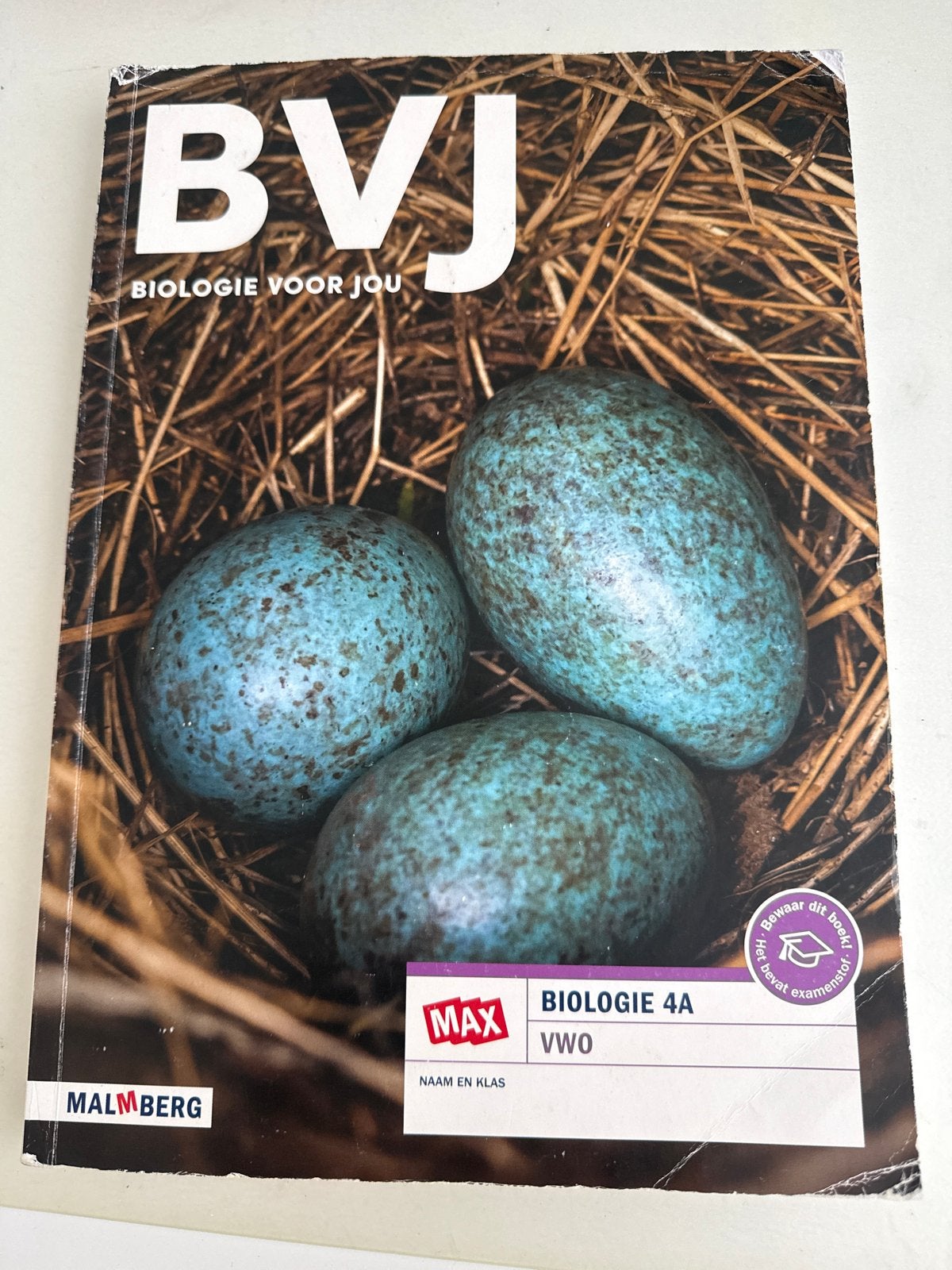Biologie voor Jou 4A VWO, Boeken, Studieboeken en Cursussen, Zo goed als nieuw, Beta, Ophalen of Verzenden