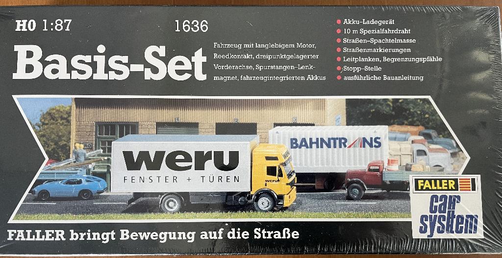 Faller Car System Basisset 1636, Hobby en Vrije tijd, Modeltreinen | H0, Overige merken, Gelijkstroom of Wisselstroom, Overige typen