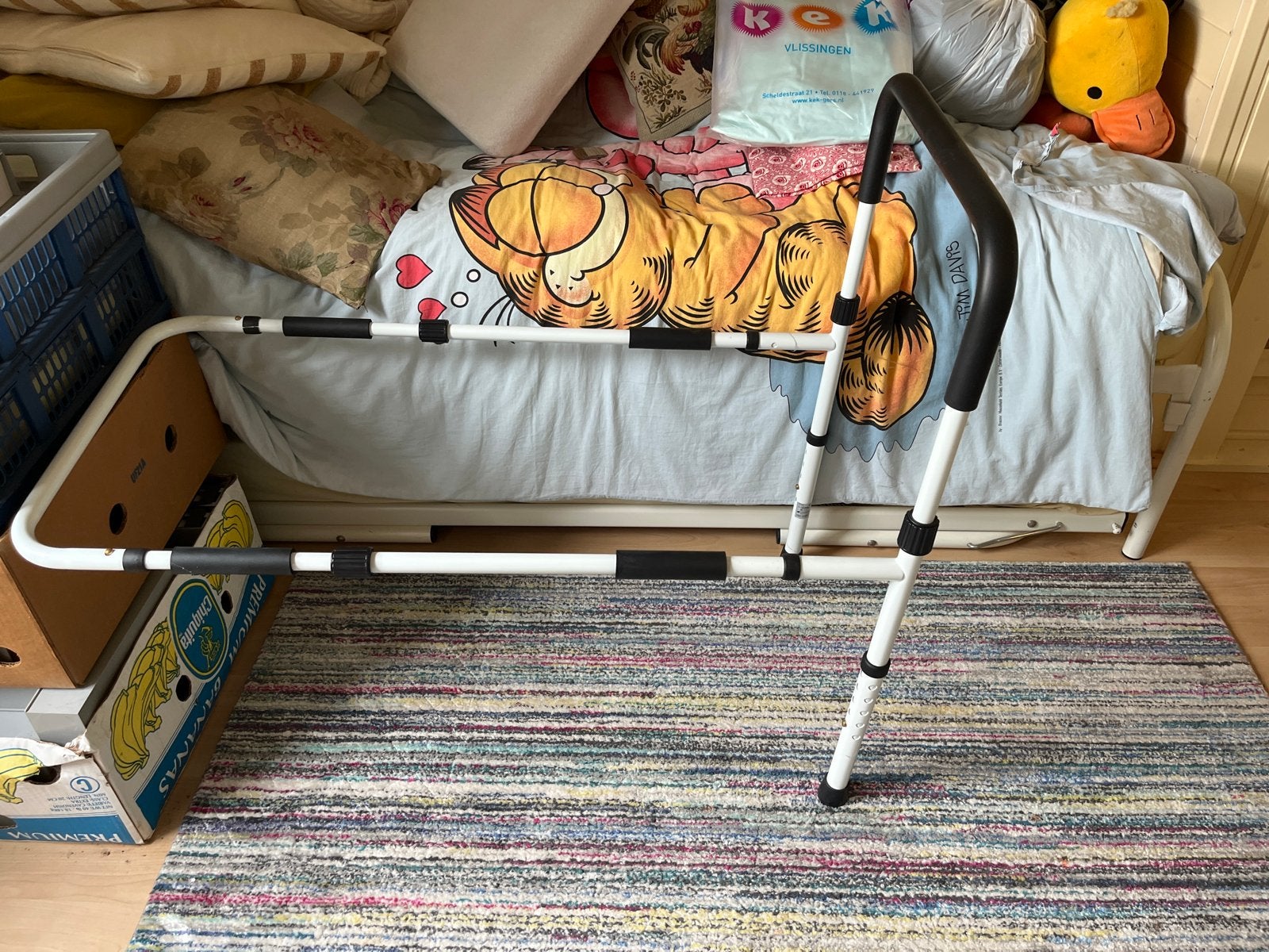 Valbescherming bed, Diversen, Verpleegmiddelen, Ophalen of Verzenden, Zo goed als nieuw