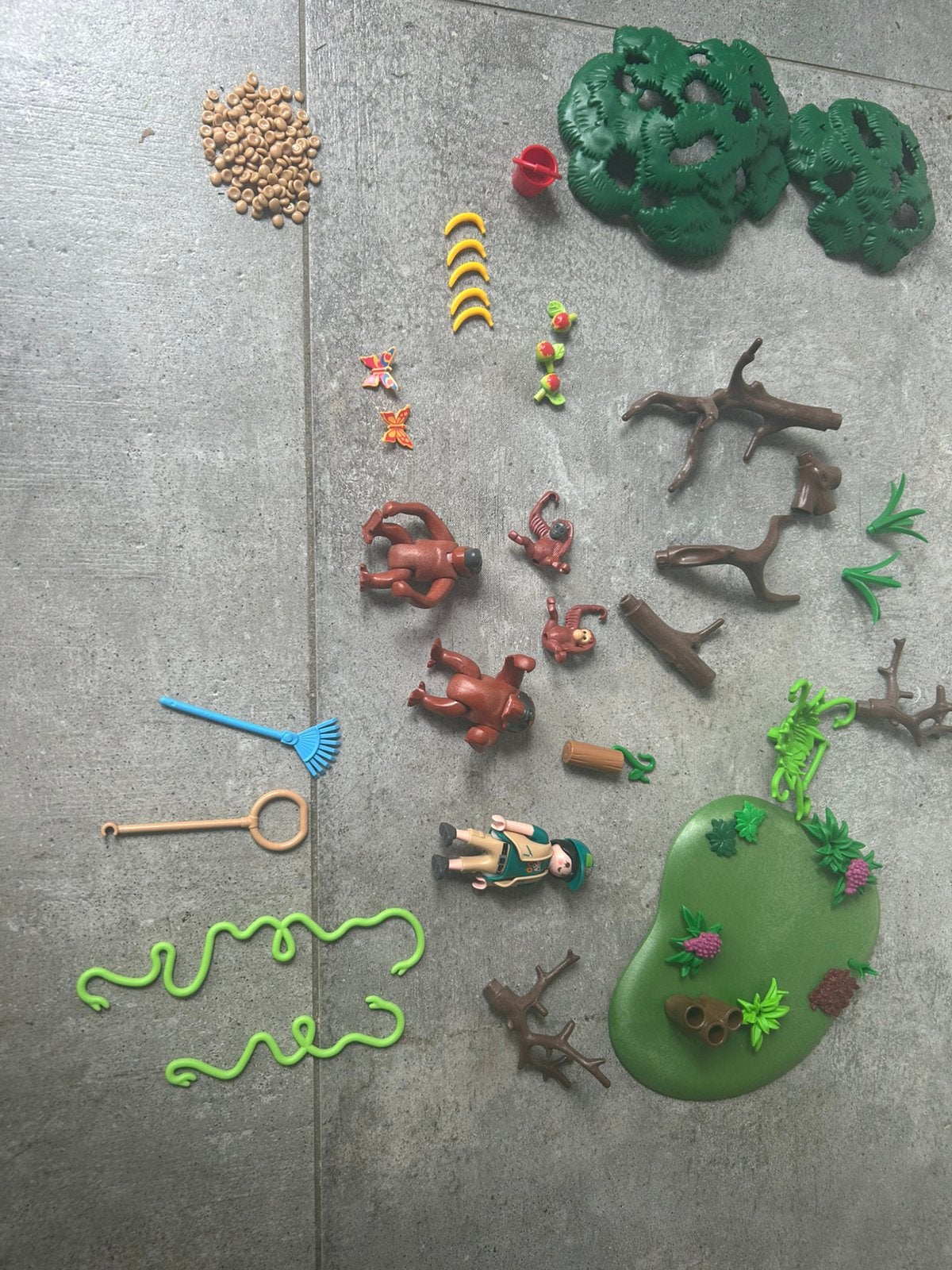 Playmobil met boom en apen, Kinderen en Baby's, Speelgoed | Playmobil, Ophalen of Verzenden, Zo goed als nieuw