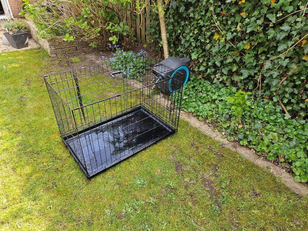 honden bench 97/57/64, Dieren en Toebehoren, Hondenhokken, Ophalen, Gebruikt, Minder dan 65 cm, Hondenhok