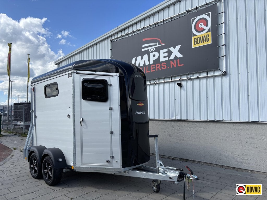 Bij Impex Bockmann Portax Impex edition zadelkamer alu 2026, Dieren en Toebehoren, Paarden en Pony's | Trailers en Aanhangwagens