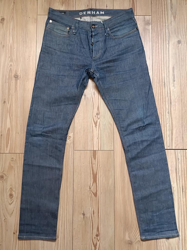 Denham Razor maat 32-32, Kleding | Heren, Ophalen of Verzenden, Zo goed als nieuw, Blauw, W32 (confectie 46) of kleiner