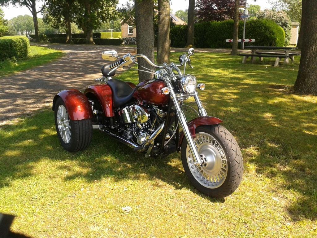 Harley Davidson Custom Trike, Motoren, 2 cilinders, Occasion, Motorrijbewijs A, Particulier