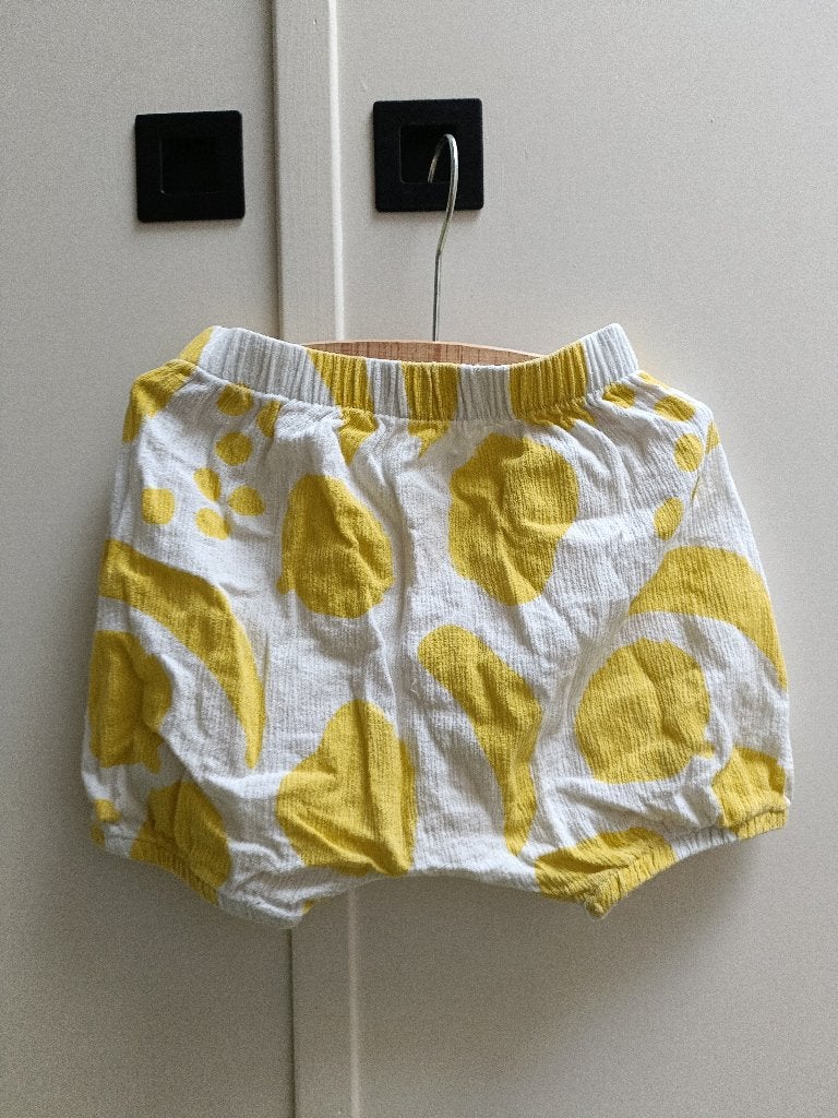 Vrolijke bloomer wit geel Kids Tales 110, Broek, Jongen of Meisje, Ophalen of Verzenden, Gebruikt