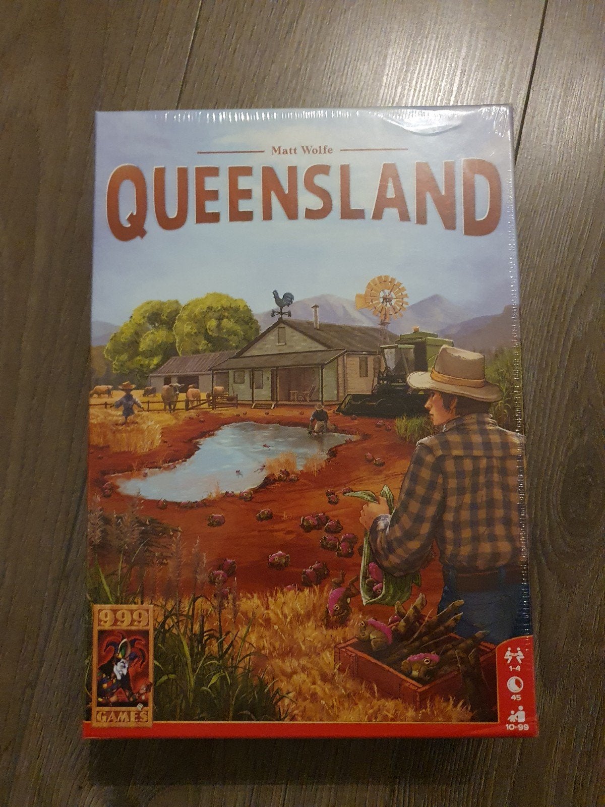Queensland Bordspel - Nieuw in plastic (999 Games), Een of twee spelers, Ophalen of Verzenden, Nieuw, 999 Games