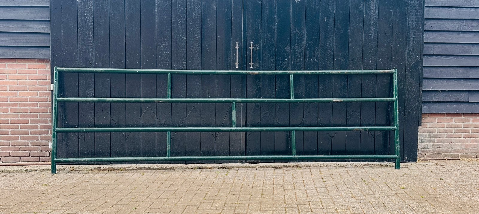 Weidehek / Landhek 4m, Dieren en Toebehoren, Stalling en Weidegang, Weidegang, 1 paard of pony