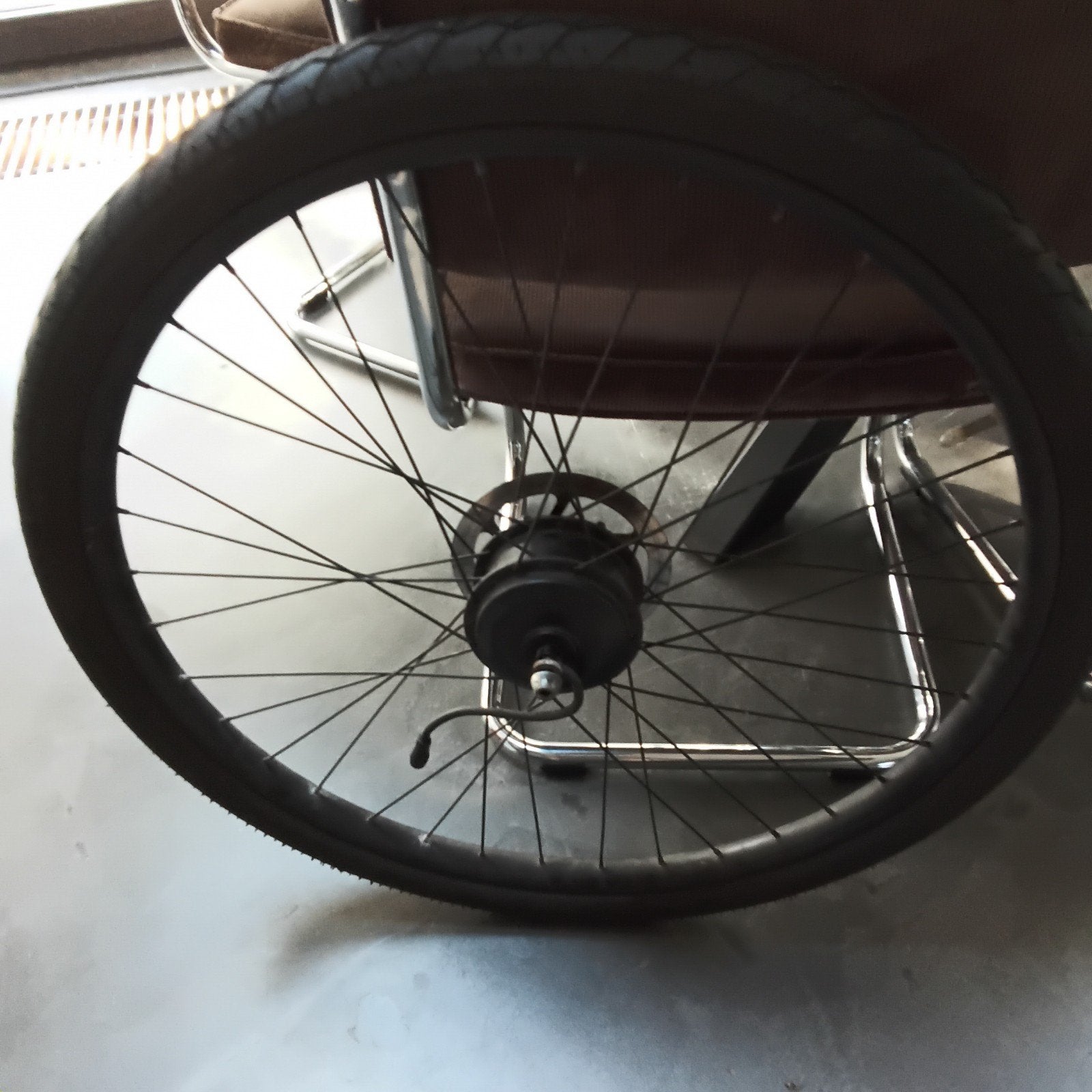 vanmoof s3 voorwiel met motor en band, Fietsen en Brommers, Elektrische fiets, Gebruikt, Band, Ophalen of Verzenden