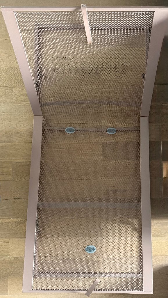 Auping verstelbaar spiraal 90x 200, Huis en Inrichting, Slaapkamer | Bedden, Ophalen, Verstelbaar, 90 cm, Zo goed als nieuw