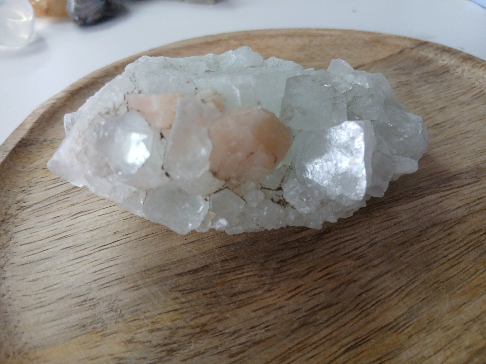 Apofylliet met Stilbiet Mineraal, Ophalen of Verzenden