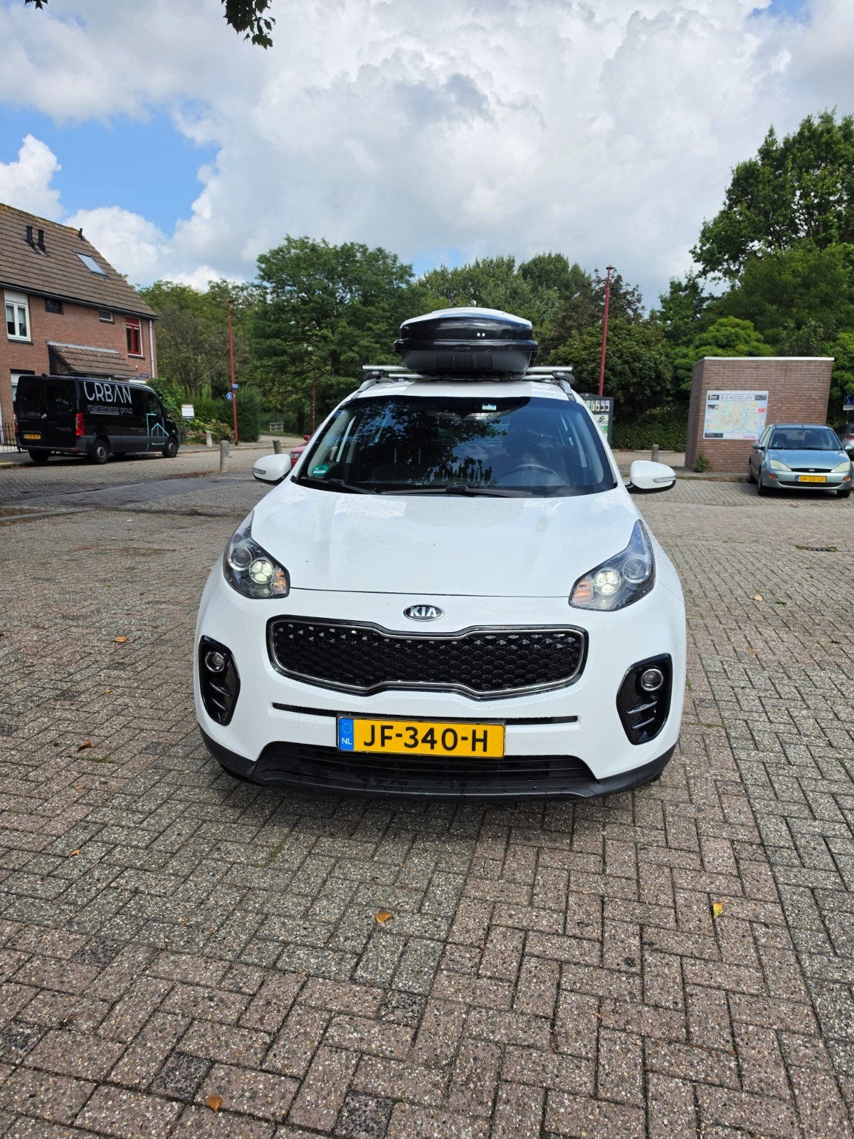 Kia Sportage 1.6 GDi 132pk Ecodynamics 2016 Wit, Auto's, Voorwielaandrijving, Stof, 4 cilinders, Origineel Nederlands