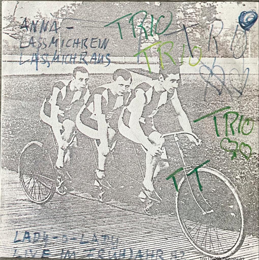 TRIO - Anna-letmein letmeout (NL’82)plaat HEEL MOOI, Verzenden, Single